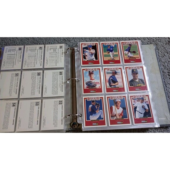 Collection Of Baseball Cards 65 Page Book Random Assortment - Picture 2 of 11